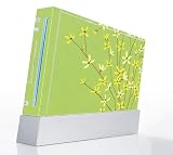 Flower Expression Decorative Protector Skin Decal Sticker for Nintendo Wii Console