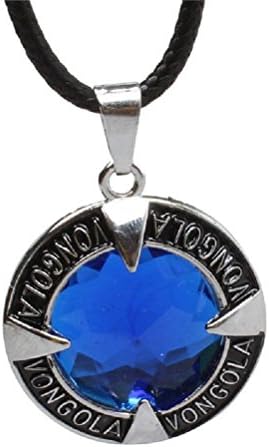 CSG Hitman Reborn Vongola Famiglia Round Gemstone Pendant Necklace Anime