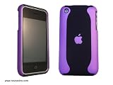 iPhone 3G/3GS Hard case Purple & black Flux