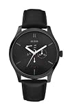 Guess - W11162G2 -  Montre homme - Quartz Analogique  - Cadran Noir - Bracelet Noir
