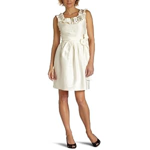 Amazon.com: Suzi Chin Women's Jeweled Ruffle Collar Dress: Clothing from amazon.com