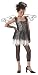 California Costume Girls Tween-Dark Angel, Black/White, XL (12-14)
