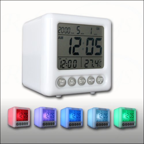 Multifunktions-Wecker mit 3 LEDs
