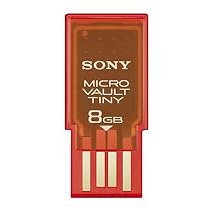 Sony Micro Vault Tiny 8 GB USB 2.0 Flash Drive with Virtual Expander USM8GH/T2