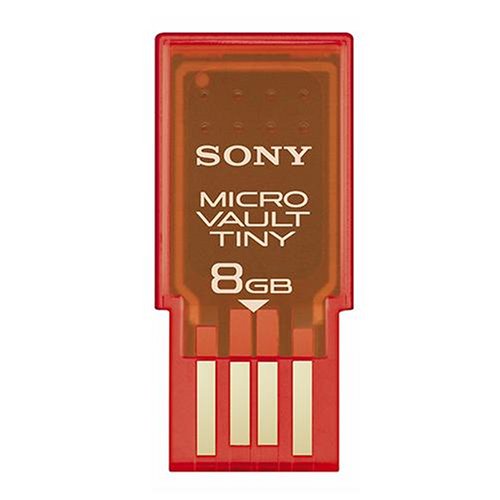Sony Micro Vault Tiny - USB flash drive - 8 GB - Hi-Speed USB