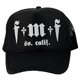 FMF GOTH CAP BLACK ~ FMF INTERNATIONAL ********DROP ~