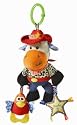 Casey the Cow - Attach to Cots, prams, pushchairs - The go anywhere Baby...