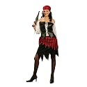 Pirate Lady Fancy Dress Halloween Costume New Small