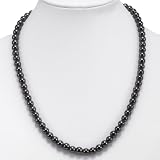 Handmade Hematite Beaded Necklace