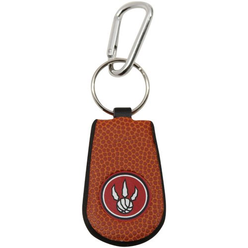 Toronto Raptors Basketball Leather Keychain