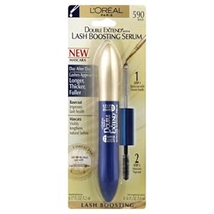 L'Oreal Paris Double Extend Lash Boosting Mascara, 0.33-Fluid Ounce