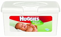 Huggies Natural Care Baby Wipes, Fragrance Free, 72-Count Tubs, (Pack of 8)