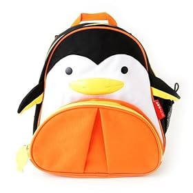 Skip Hop Zoo Pack Little Kid Backpack, Penguin