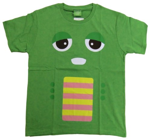 (FUJITV KIDS) ガチャピン Tシャツ　綿100%　M/Lサイズ