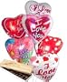 Romantic Balloons & Chocolate-6 Mylar