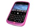 iGadgitz Pink Silicone Skin Case Cover for BlackBerry Bold 9000 + Screen Protector