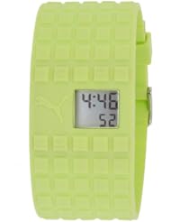 PUMA Womens PU910832007 Cell Digital Green Watch