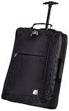 Lightweight Hand Luggage Travel Holdall Baggage Wheely Suitcase Cabin Approved Bag Ryanair Easyjet And Many More - 1.4k - 40 Litres