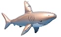 Inflatable Shark (36in) - Grey