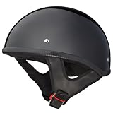 418sbr0926L. SL160  FUEL Gloss Black Smoothie Half Helmet