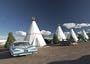 The Wigwam Motel on U.S. Route 66, Holbrook, Arizona - Remarkable 16x20 Photographic Print by Carol M. Highsmith