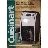 Cuisinart 12-Cup Grind-n-Brew Coffeemaker DCC-695PC