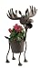 Hal The Moose Planter
