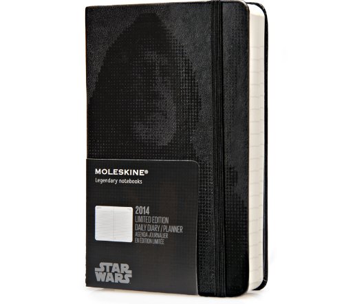 Moleskine 2014 Star Wars Limited Edition Daily Planner, 12 Month, Pocket, Black, Hard Cover (3.5 x 5.5) (Planners & Datebooks)