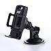 Car Mount,THZY Universal Car Mount Mobile Phone Holder for iPhone 6/6+/5s/5c, Samsung Galaxy S5/S4/S3/Note 4/3, Google Nexus 5/4
