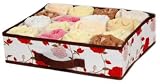 Rose Design Sock Organiser, 16 Grid
