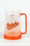 Baltimore Orioles 16oz Crystal Freezer Mug