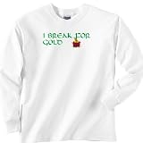 I Break For Gold - Seasonal and Holidays Crew Neck Sweatshirt