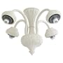 Monte Carlo Fans MC182TA Fitter, Textured Antique White Finish
