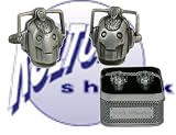 Doctor Who 3d Cyberman Head Cufflinks