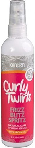 Curly Twirls Frizz Blitz Spritz Natural Curl Styling Serum with Argan Oil