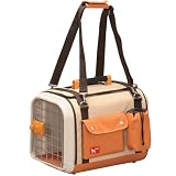アイリスオーヤマ 《小型犬にぴったり》ソフトカバーキャリー SHC-460 オレンジ