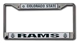 Colorado State Rams Chrome Frame