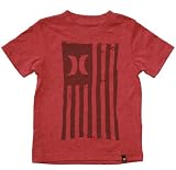 Hurley, Flagship Tee in True Red Heather ~