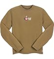 Life is good Women's Crusher Long Sleeve Tee,Umber,Large