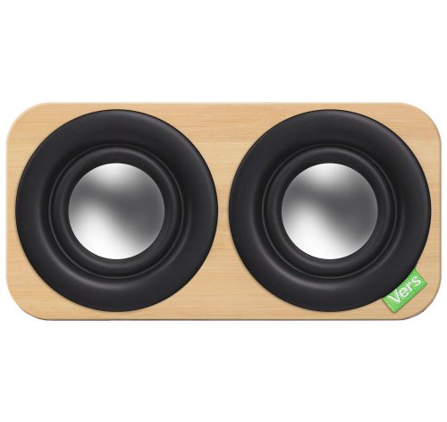 Vers Audio Q202 2Q Bluetooth Sound System (Bamboo)