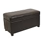 Storage Ottoman - Brown
