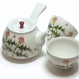 あざみ 急須＋カップ2個セットの画像