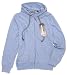 Lightweight Blue Unisex Full Zip Hoodie Buddie with HB3 Technology