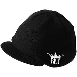 Joe Rocket King Men's Beanie Casual Hat - Black