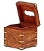 Special Gifts at Good Friday.Brass Inlay Tissue Box ,Holder Cover Square Paper Dispense, Handmade in Wood with Decorative Brass