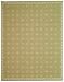 2'2" x 9'5" Runner Safavieh MSR1125B-210 Oat Color Machine Made Belgian "Martha Stewart Collection" Pinwheel Design Rug