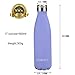 AOMERLY Double Walled Vacuum Insulated Stainless Steel Sport Water Bottle BPA Free - Lavender