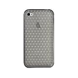 Apple iPhone 4G (Newest Model!) Semi-Hard Polymer Crystal Case (Smokey)