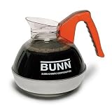 BUNN 6101 Easy Pour Decaf Replacement Decanter, Orange