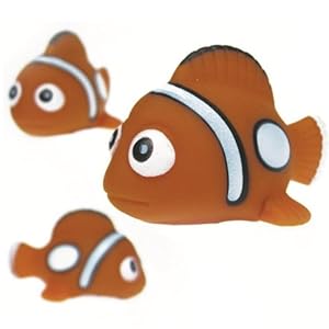 NEMO Clown Fish Bath Toy Flashing LED Little Flasher (One Supplied) NEMO Clown Fish Bath Toy Flashing LED Little Flasher (One Supplied)